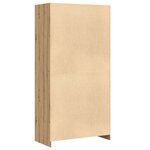 vidaXL Garde-robe chêne artisanal 100x50x200 cm bois d'ingénierie