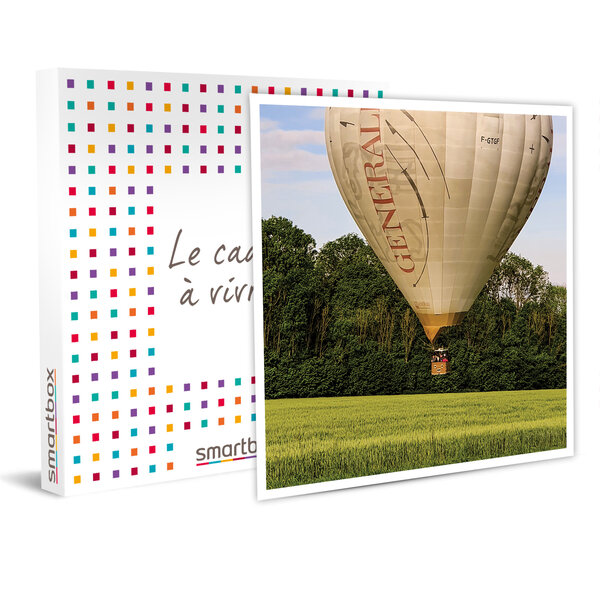 Smartbox - coffret cadeau - vol en montgolfière d'1h30 en duo dans le ciel de la somme