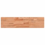vidaXL Étagère murale 80x20x4 cm bois massif de hêtre