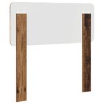 vidaXL Tête de lit Bois Ancien 90 cm Bois d'ingénierie