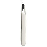 vidaXL Tête de lit suspendue Blanc Simili cuir