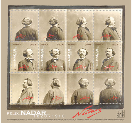 Bloc 4 timbres - Nadar - International
