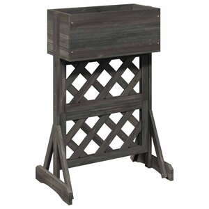 vidaXL Trellis de jardin vertical Gris 48 x 30 x 70 5 cm