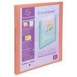 Classeur 2 Anneaux 15mm Polypropylène Kreacover Pastel - A4 - Couleurs Assorties - X 20 - Exacompta