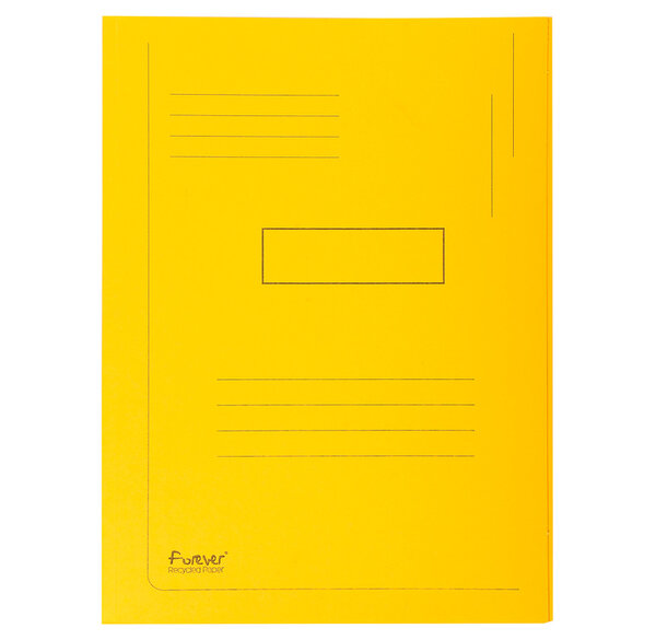 Chemise imprimée 2 Rabat FOREVER 280 jaune EXACOMPTA