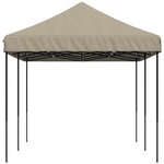 vidaXL Tente de réception pliable escamotable taupe 580x292x315 cm