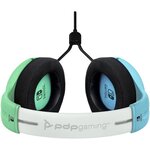 Casque-Micro Gaming - PDP - LVL40 - Filaire - Bleu Aloha et Vert - Switch