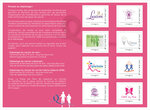  Collector 8 timbres - Courez, marchez, roulez et soutenez la lutte contre les cancers féminins et masculins - Lettre Verte