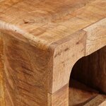 vidaXL Étagère à vin Marron 44 x 30 x 35 cm bois de manguier massif