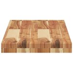 vidaXL Étagères flottantes 4 Pièces 100x30x4 cm acacia massif à l'huile