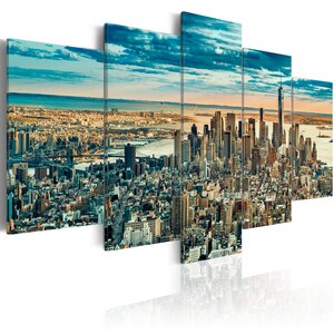 Tableau - ny: dream city l x h en cm 100x50