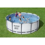 BESTWAY Piscine hors sol ronde Steel Pro Max Pool Set 396x122cm 5618W