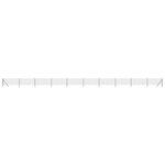 vidaXL Clôture en treillis métallique anthracite 1 1x25 m