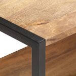 vidaXL Buffet 110x35x65 cm Bois de manguier massif