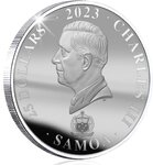 Pièce de monnaie en Argent 25 Dollars g 1000 (1 Kg) Millésime 2023 Disney 100 Magical Years MICKEY MOUSE