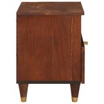 vidaXL Tables de chevet avec tiroir 2 Pièces 40 x 33 x 46 cm