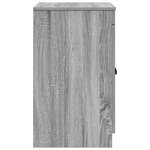 vidaXL Armoire de salle de bain Sonoma gris 54 x 41 x 70 cm