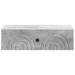 vidaXL Table d'appoint murale 59 x 34 5 x 17 cm Bois d'ingénierie