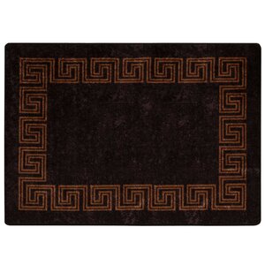 vidaXL Coureur de Tapis MARSA Noir 100 x 150 cm Polyester et PVC