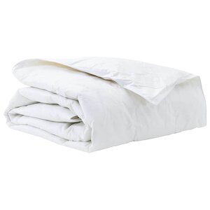 vidaXL Couette Blanc 135 x 220 cm Plume