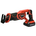 YATO Scie alternative avec batterie Li-Ion 2 0Ah 18V