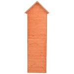 vidaXL Abri de jardin 71 x 60 x 213 cm Bois