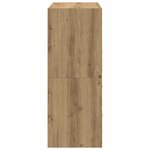 vidaXL Armoires avec 2 tiroirs 2 Pièces chêne artisanal bois d'ingénierie