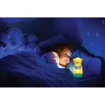 Conteur d'histoires-veilleuse Ourson en 3D 17 cm (Français)