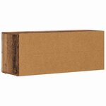 vidaXL Meuble TV Bois ancien 100 x 35 x 40 cm Bois d'ingénierie