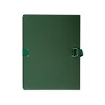 Chemise Dos Extensible Papier - 24x32cm - Vert Foncé - X 10 - Exacompta