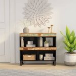 vidaXL Armoire latérale 85x33x75 cm bois massif de récupération