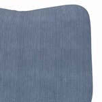 vidaXL Fauteuil relaxant Bleu 63 x 67 x 94 cm tissu