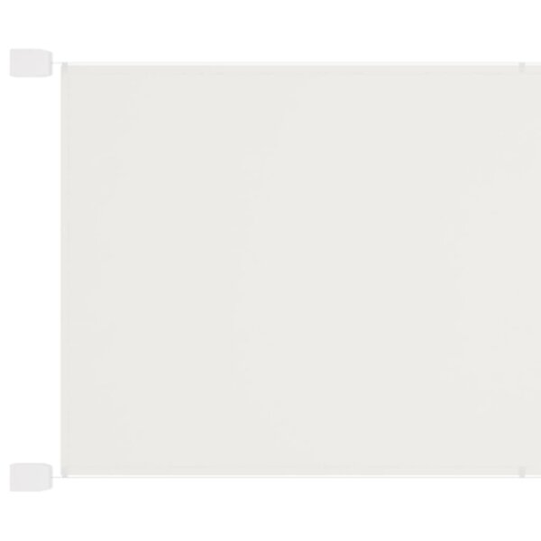 vidaXL Auvent vertical Blanc 100x600 cm Tissu oxford