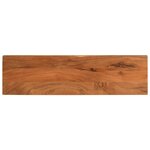 vidaXL Dessus de table 120x40x3 8cm rectangulaire bois massif d'acacia