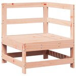 vidaXL Salon de jardin 7 Pièces bois massif douglas