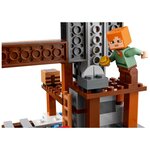 LEGO Minecraft - La Mine en Forme de Pioche - Set de Construction 21277 pour Enfants