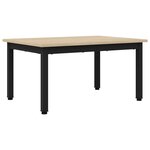 vidaXL Table basse Sonoma 70 x 50 x 36 cm Bois d'ingénierie