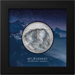 Monnaie en argent 10 dollars g 62.2 (2 oz) millésime 2023 first ascent mount everest
