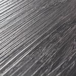 vidaXL Planches de plancher PVC Non auto-adhésif 4 46 m² 3 mm Noir