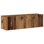 vidaXL Ensemble de meuble TV mural 7 Pièces vieux bois bois d'ingénierie