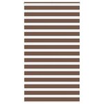 vidaXL Store zèbre marron 135x230cm largeur du tissu 130 9cm polyester