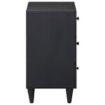 vidaXL Table de chevet avec tiroir Multicolore 50 x 33 x 60 cm