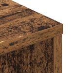 vidaXL Cabinet de Tête de Lit Bois ancien 180 x 17 x 104 5 cm