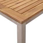 vidaXL Ensemble de salle à manger pour jardin 7 Pièces