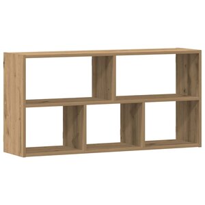 vidaXL Étagère murale chêne artisanal 100x25x50 cm bois d'ingénierie