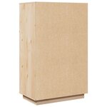 vidaXL Buffet haut 67x40x108 5 cm Bois massif de pin