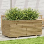 vidaXL Jardinière 110x60x49 5 cm bois de pin imprégné