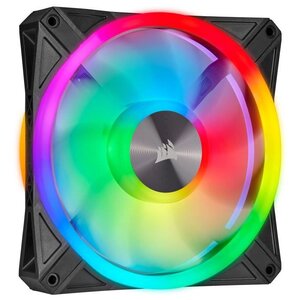 CORSAIR Ventilateur QL140 RGB - Diametre 140mm - Fan RGB (CO-9050099-WW)