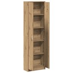 vidaXL Armoire en chêne 55x25x189 cm en bois