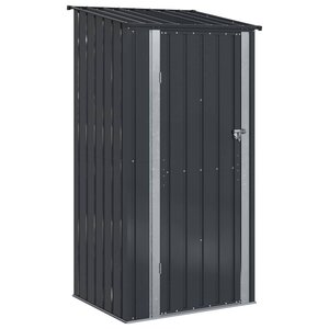 vidaXL Cabanons de jardin Anthracite 103 x 86 x 200 cm Métал